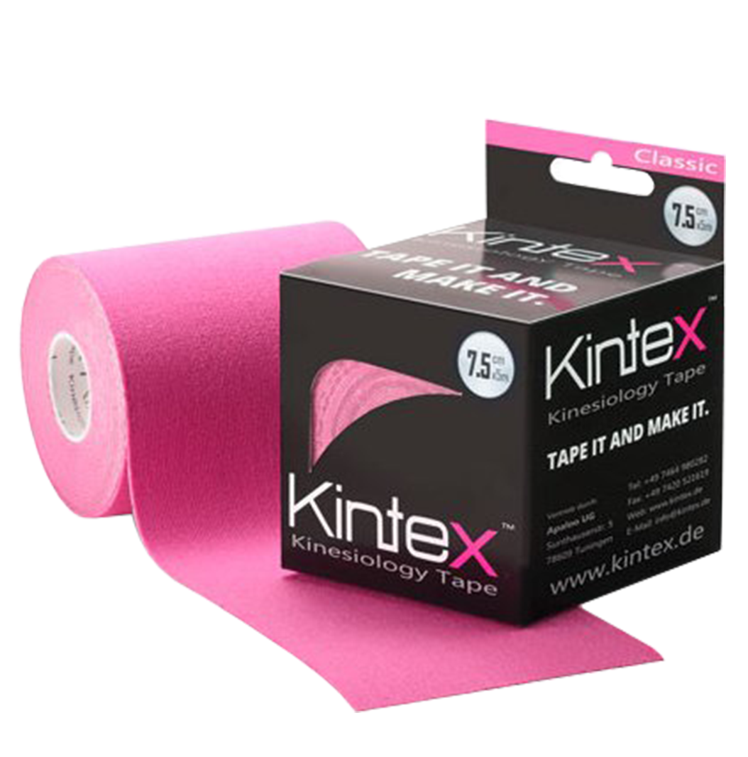 Kintex™ Big kineziológiai tape, pink, 7,5cm x 5m