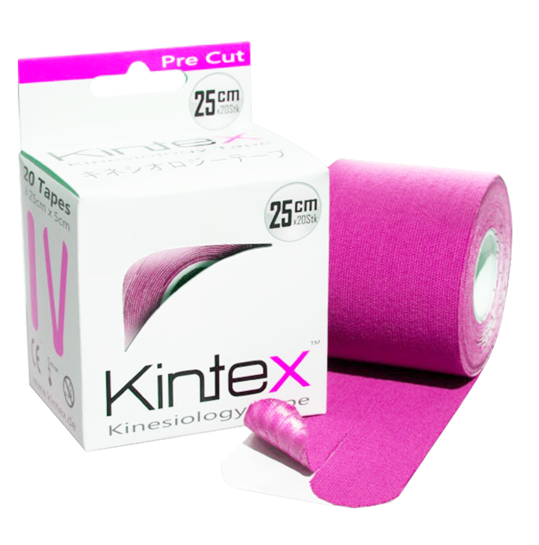 Kintex precut kineziológiai tapasz, 5m x 5cm, pink